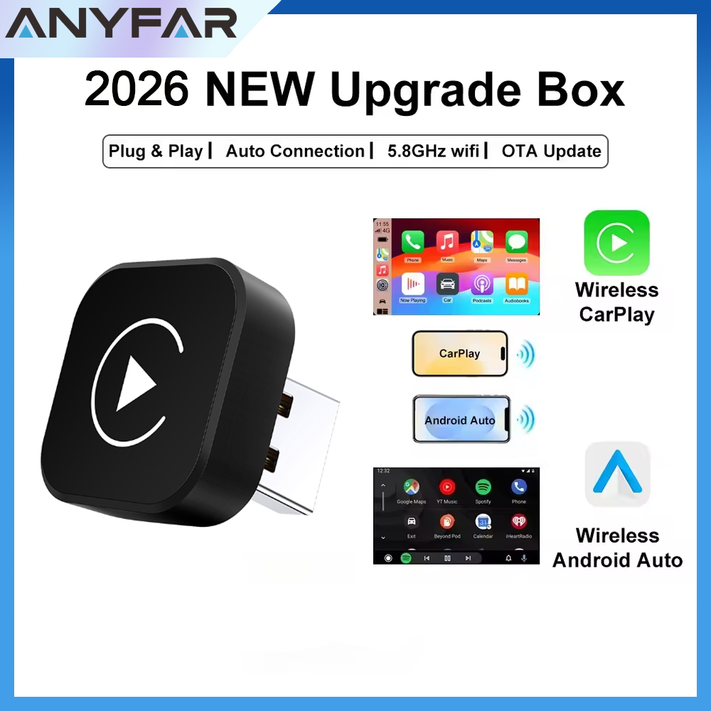 Smartwatch Universal - 2026 무선 CarPlay 어댑터 2-in-1 유선에서
