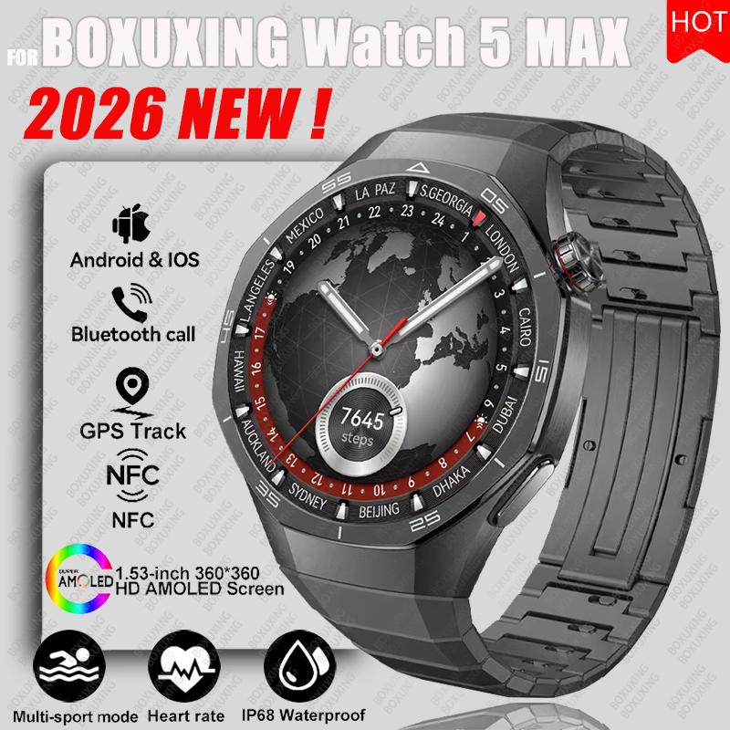 Smartwatch Face - 2026 신형 BOXUXING 워치 5 MAX