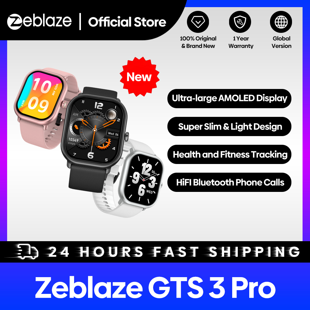 Smartwatch Face - 새로운 Zeblaze GTS 3 Pro 음성