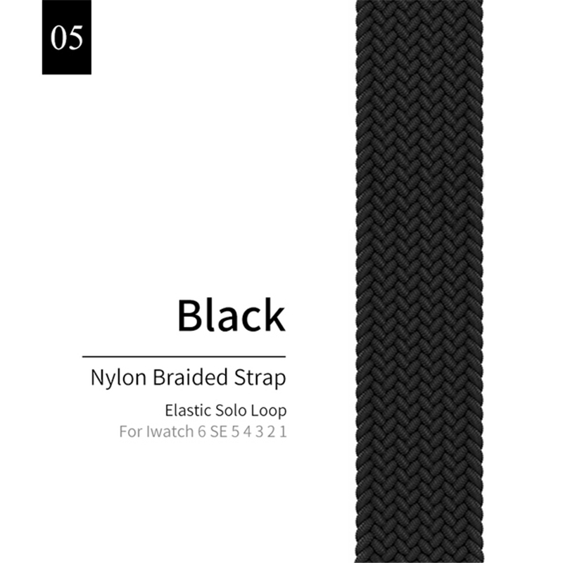 Solo Loop Strap - Apple Watch 용 탄성 솔로 루프