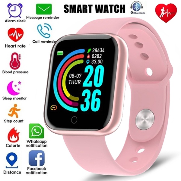 D20 스마트 워치 방수 피트니스 트래커 심박수 모니터 - Smartwatch Face 리뷰 및 가격
