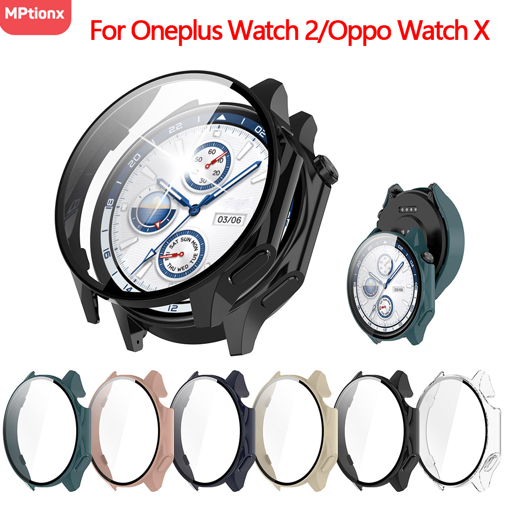 Oneplus Watch 2 용 PC 케이스 + 유리  - Smartwatch X 리뷰 및 가격