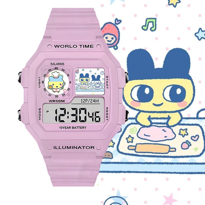 다마고치 스마트 전자시계 빅 마우스 짐아미 학생용 전자 - Smartwatch Watch Accessories 리뷰 및 가격