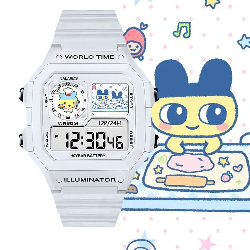 다마고치 스마트 전자시계 빅 마우스 짐아미 학생용 전자 - Smartwatch Watch Accessories 리뷰 및 가격