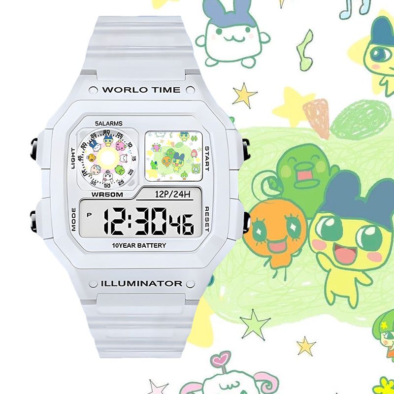 다마고치 스마트 전자시계 빅 마우스 짐아미 학생용 전자 - Smartwatch Watch Accessories 리뷰 및 가격