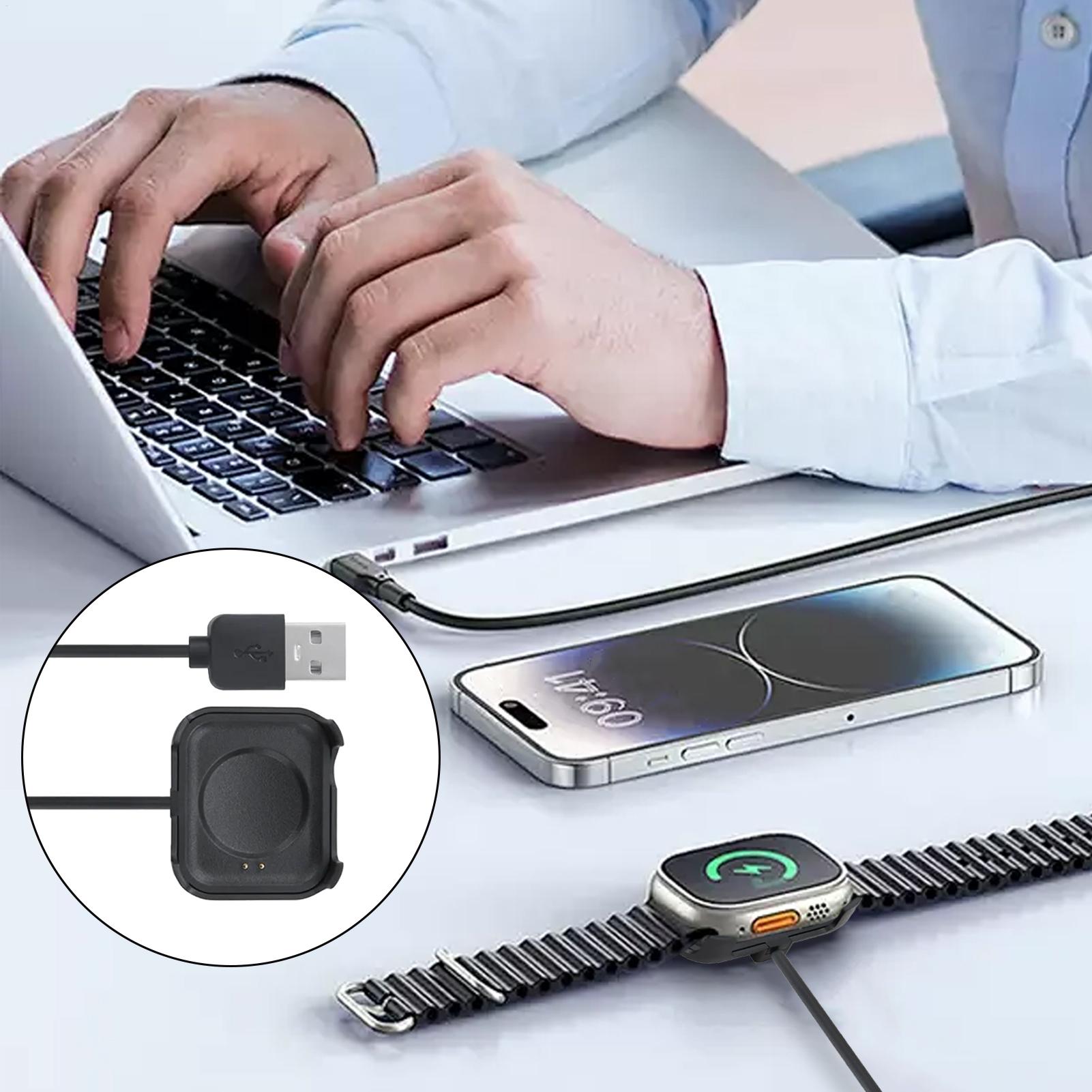 1PC 스마트 시계 마그네틱 충전기 USB 충전 케이블 - Smartwatch Face 리뷰 및 가격