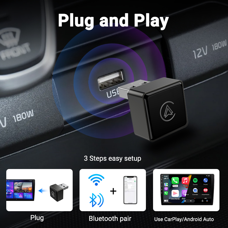 XUDA 무선 CarPlay 안드로이드 자동 어댑터 U - Smartwatch Universal 리뷰 및 가격