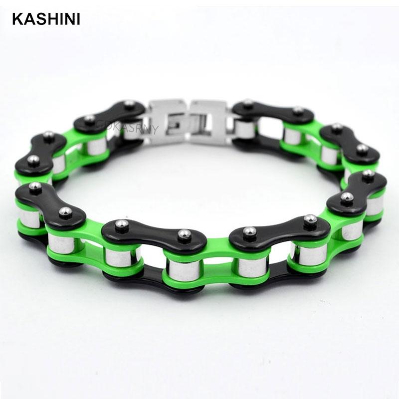 남성용 팔찌 뱅글 펑크 바이커 자전거 오토바이 멀티컬러 - Ceramic Link Bracelet 리뷰 및 가격