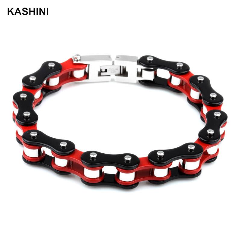 남성용 팔찌 뱅글 펑크 바이커 자전거 오토바이 멀티컬러 - Ceramic Link Bracelet 리뷰 및 가격