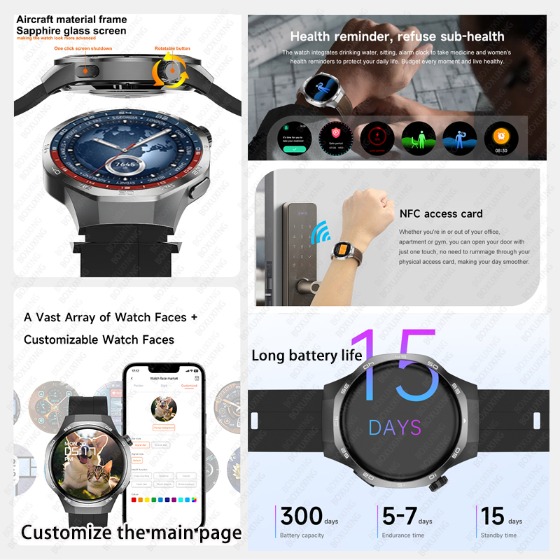 2026 신형 BOXUXING 워치 5 MAX 스마트워 - Smartwatch Face 리뷰 및 가격