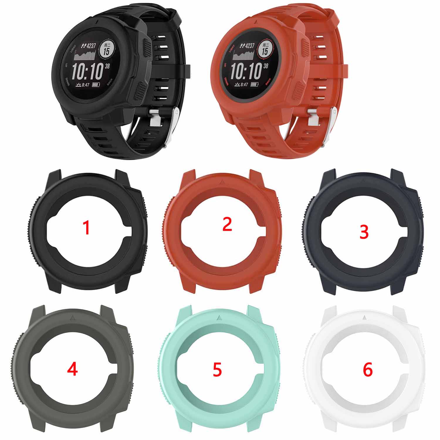 Garmin Instinct 케이스용 실리콘 시계 밴드 - Silicone Band Replacement 리뷰 및 가격