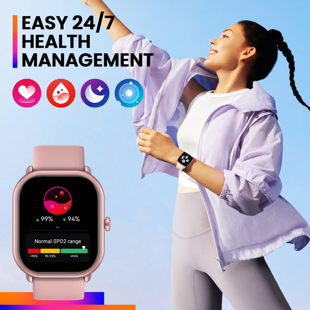 새로운 Zeblaze GTS 3 Pro 음성 호출 스마 - Smartwatch Face 리뷰 및 가격